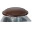 Master Flow Roof Mount Power Attic Vent w/Combo H-Stat/T-Stat - Brown (1500 CFM)