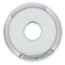 1/2" Copper, Plastic Split Escutcheon, Chrome Plated (5/8" OD)