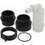 Air Gap For Water Softener and Water Filter w/ ABS Trap Adapter, 1/2" Barb Insert Inlet