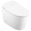 2-Series Tankless 1 Piece Elongated Bidet Toilet w/ Remote (White), ET900