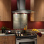 36" Stainless Steel Glass Canopy Chimney Hood w/ Internal Blower (500 CFM)