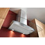 36" Stainless Steel Glass Canopy Chimney Hood w/ Internal Blower (500 CFM)
