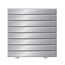 36" Electric Wall Panel Radiator, 208V, 3033 BTU (6 Panel)