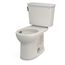 CST785CEFG#12 Drake Transitional 2-Piece Round 1.28 GPF Universal Height Tornado Flush Toilet w/ CEFIONTECT (Sedona Beige)