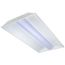 2' x 4' LED Volumetric Center Basket Troffer, Power & CCT Select 30W/40W/50W, 3500K/4000K/5000K, Dimmable