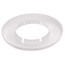 2" Flexible Floor & Ceiling Plate, 4.45" Flange OD, Box of 12 (White)