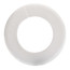 2" Flexible Floor & Ceiling Plate, 4.45" Flange OD, Box of 12 (White)