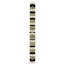 Rack-mount Horizontal Cord Manager, 1RU