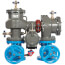 8" LF880V-LG-FS Lead Free MasterSeries Configurable Design Reduced Pressure Zone Assembly w/ NRS Valves & Flood Sensor Connectivity