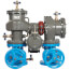 8" LF880V-LG-FS Lead Free MasterSeries Configurable Design Reduced Pressure Zone Assembly w/ NRS Valves & Flood Sensor Connectivity