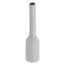 0.531" Polypropylene-Insulated Ferrule, 20 AWG/0.5mm2 (White)