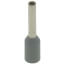 0.551" Polypropylene-Insulated Ferrule, 18 AWG/0.75mm2 (Gray)