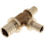 3/4" X 1/2" X 1/2" F2080 PEX Tee, for Rehau Tools Only (Lead Free Brass)