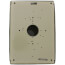Universal Size Steel Thermostat Guard w/ Solid Mounting Plate