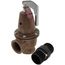 1-1/4" x 1-1/2" Model 740 Boiler Pressure Relief Valve w/ Flood Sensor Connectivity (30 psi)