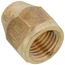 (41S-4) 1/4" Brass Short Flare Nut