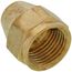(41S-6) 3/8" Brass Short Flare Nut