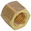 (641FS-4) 1/4" Brass Short Forged Flare Nut