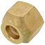 (641FS-6) 3/8" Brass Short Forged Flare Nut