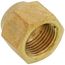 (641FS-6) 3/8" Brass Short Forged Flare Nut