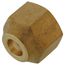 (641FS-86) 1/2" x 3/8" Brass Short Forged Flare Nut
