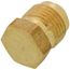 (39-6) 3/8" Brass Flare Plug