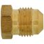 (39-6) 3/8" Brass Flare Plug