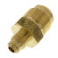 (42R-84) 1/2" x 1/4" Brass Reducing Flare Union