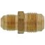 (42R-86) 1/2" x 3/8" Brass Reducing Flare Union