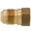 (46-64) 3/8" Flare x 1/4" FIP Brass Coupling Adapter