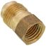 (46-64) 3/8" Flare x 1/4" FIP Brass Coupling Adapter