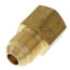 (46-66) 3/8" Flare x 3/8" FIP Brass Coupling Adapter