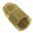 (46-86) 1/2" Flare x 3/8" FIP Brass Coupling Adapter