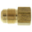 (46-108) 5/8" Flare x 1/2" FIP Brass Coupling Adapter