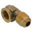(50-64) 3/8" Flare x 1/4" FIP Brass Elbow