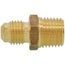 (48-44) 1/4" Flare x 1/4" MIP Brass Half Union