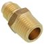 (48-44) 1/4" Flare x 1/4" MIP Brass Half Union