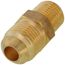 (48-64) 3/8" Flare x 1/4" MIP Brass Half Union