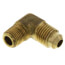 (49-42) 1/4" Flare x 1/8" MIP Brass Elbow