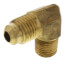 (49-42) 1/4" Flare x 1/8" MIP Brass Elbow