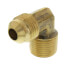 (49-66) 3/8" Flare x 3/8" MIP Brass Elbow