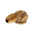 (50-44) 1/4" Flare x 1/4" FIP Brass Elbow
