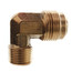 (49-128) 3/4" Flare x 1/2" MIP Brass Elbow