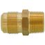 (48-1212) 3/4" Flare x 3/4" MIP Brass Half Union