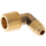 (49-46) 1/4" Flare x 3/8" MIP Brass Elbow