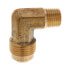 (49-84) 1/2" Flare x 1/4" MIP Brass Elbow