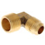 (49-1012) 5/8" Flare x 3/4" MIP Brass Elbow