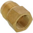 (46-1412) 7/8" Flare x 3/4" FIP Brass Coupling