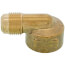 (50-812) 1/2" Flare x 3/4" FIP Brass Elbow