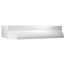 24" F40000 Series 2 Speed White-on-White Range Hood, Four-Way Convertible